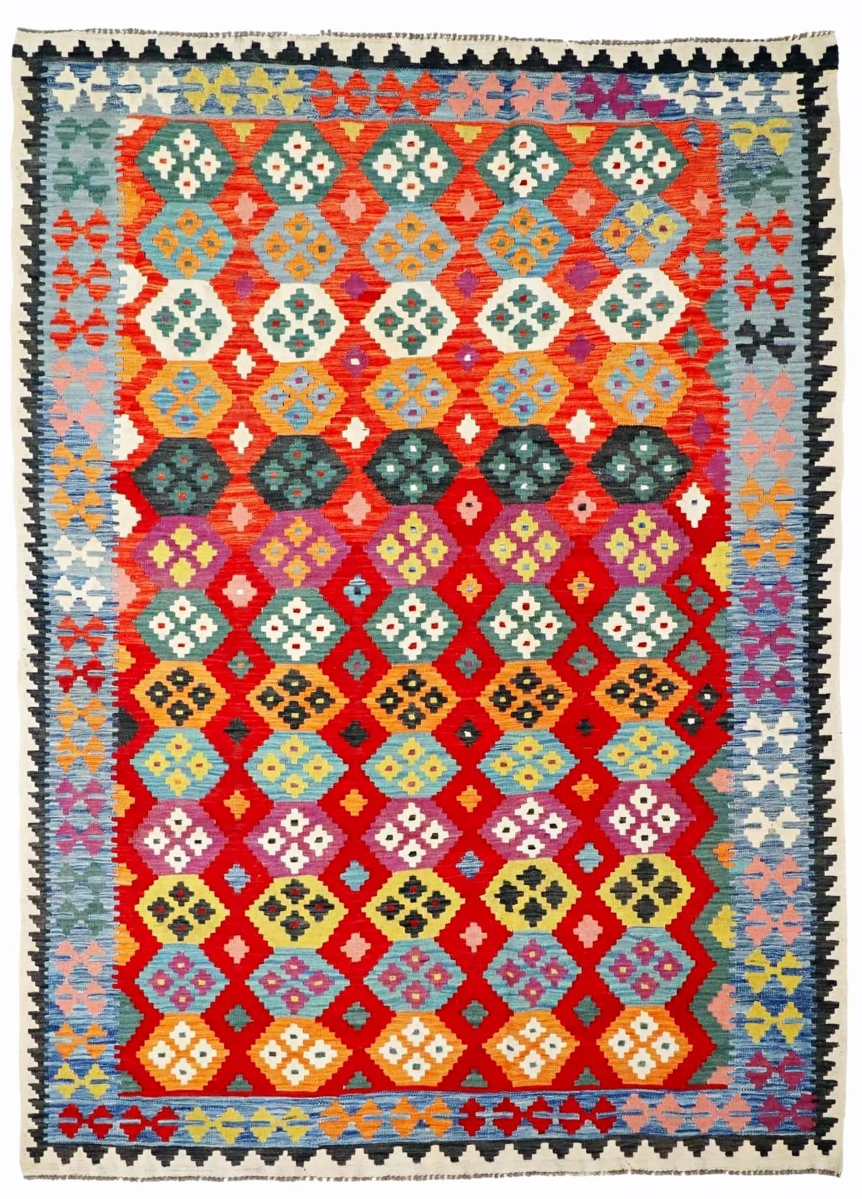 Kelim Afghan Old Tradition 285 x 212 cm     