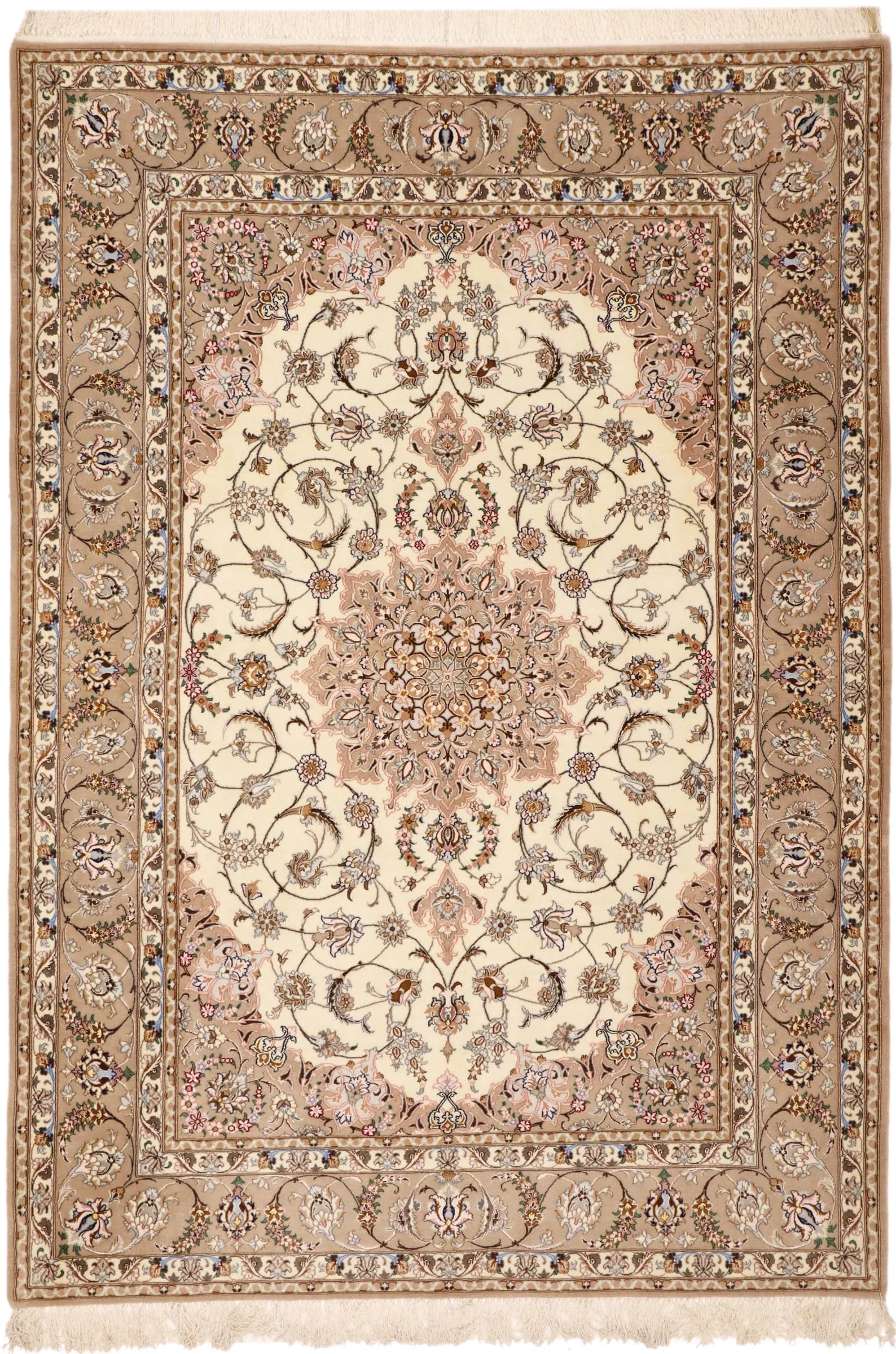 Isfahan Seidenkette 233 x 164 cm   