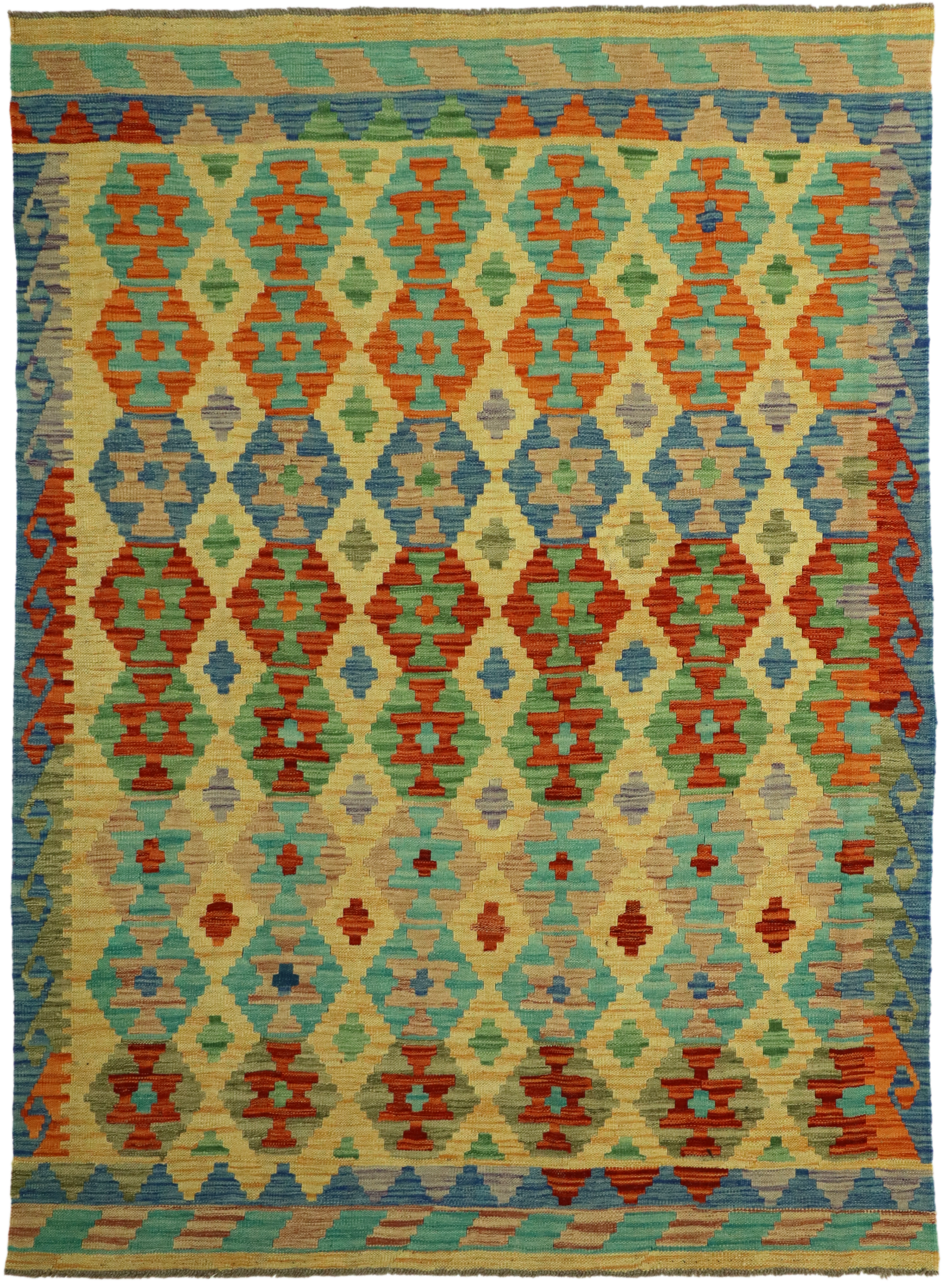 Tappeto Kilim Afghano 295 x 207 cm 