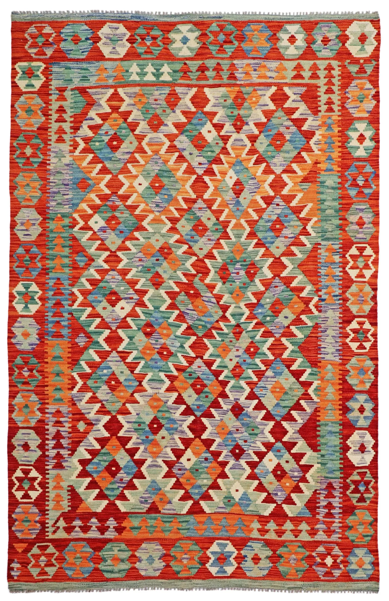 Kelim Afghan Old Tradition 257 x 167 cm     