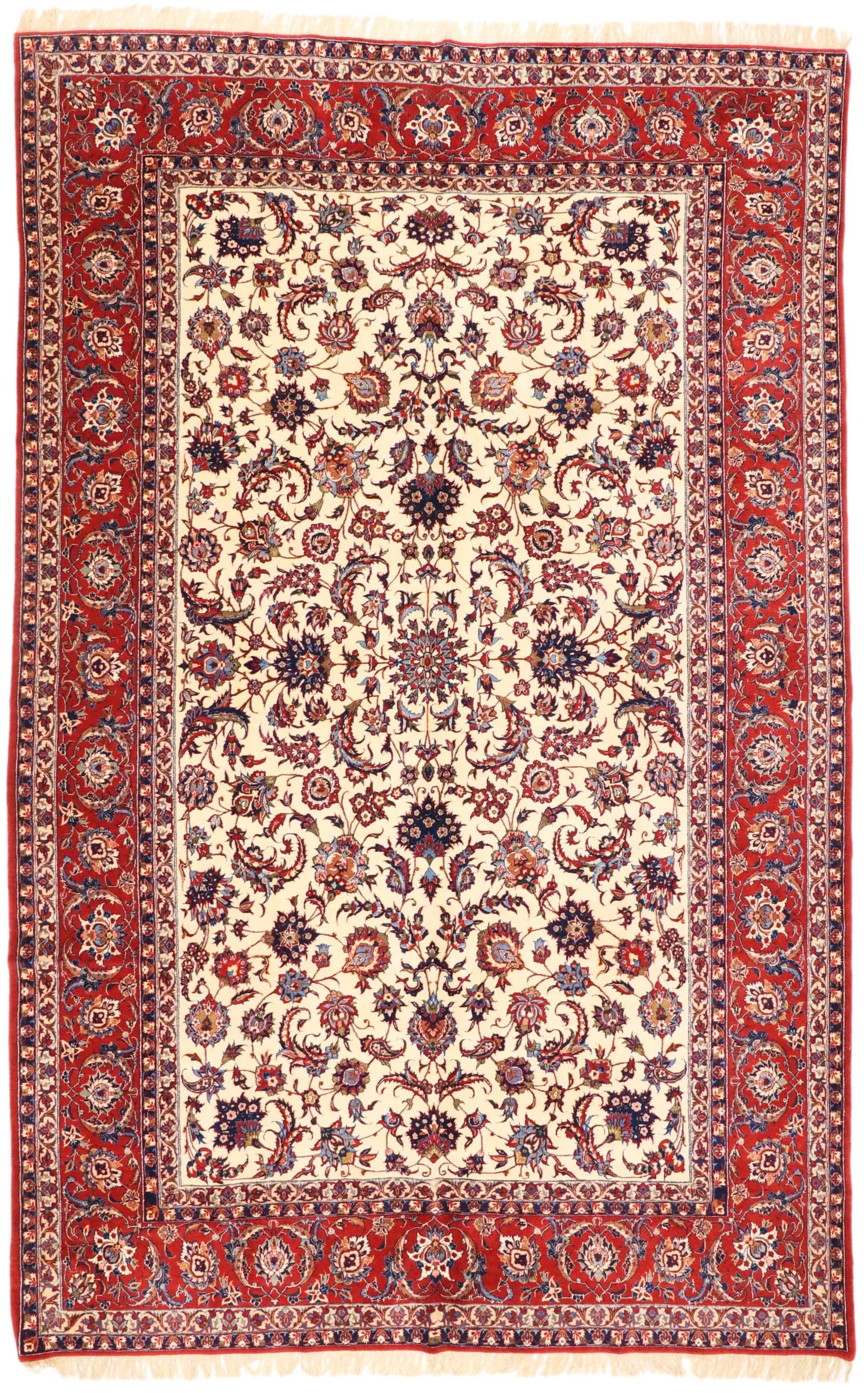 Isfahan Seidenkette 325 x 210 cm  