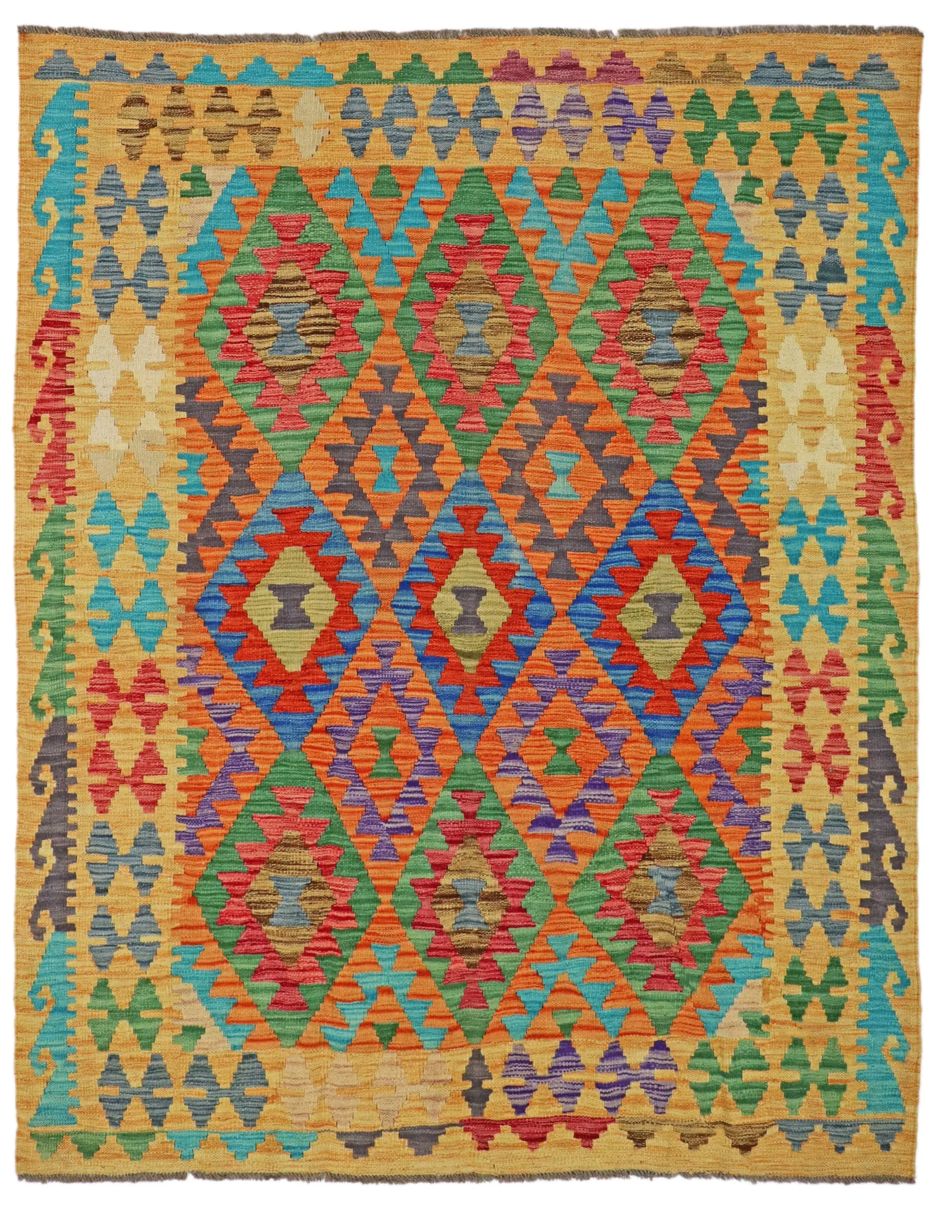 Kelim Afghan Old Tradition 190 x 150 cm     