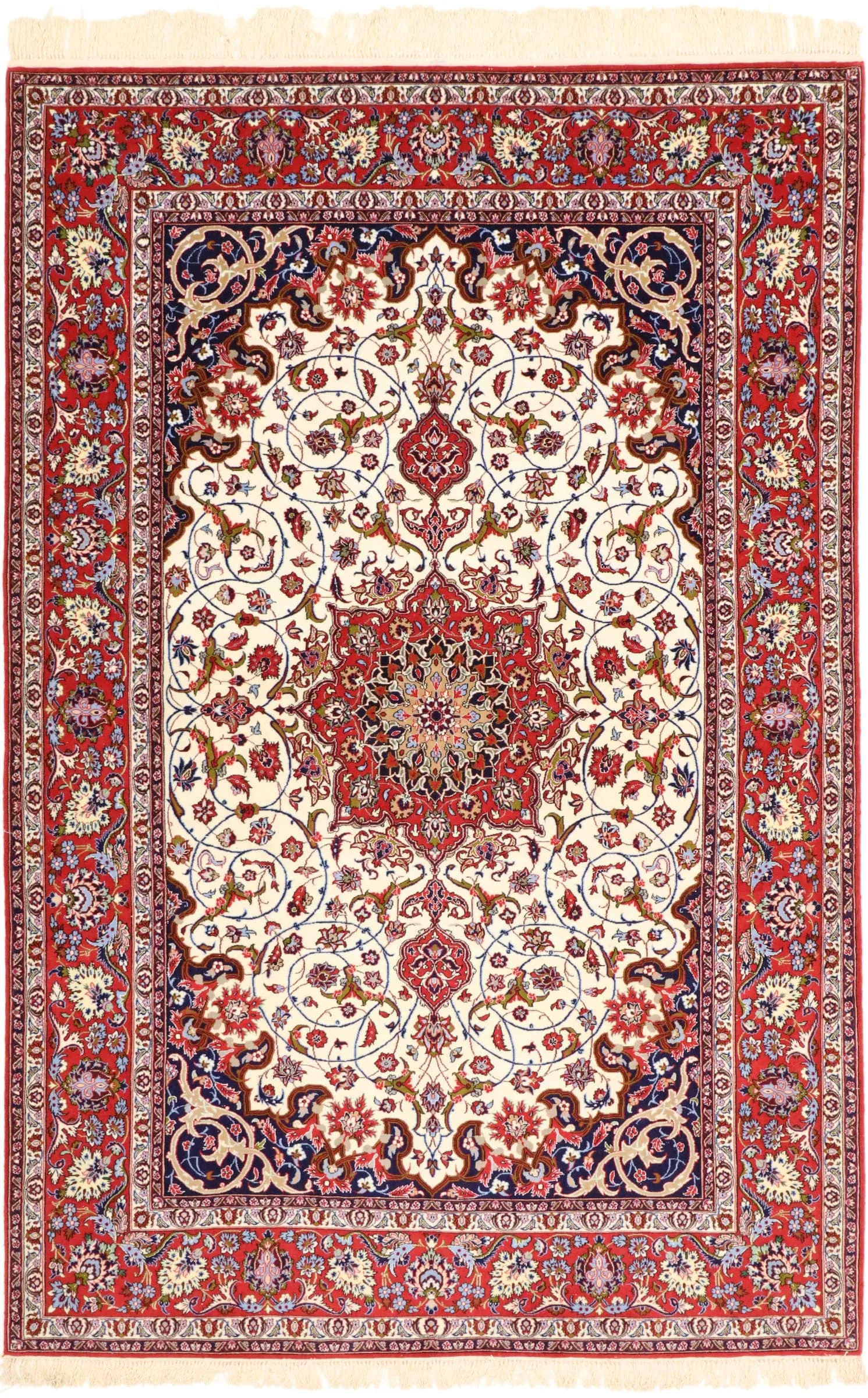 Isfahan Seidenkette 240 x 158 cm  