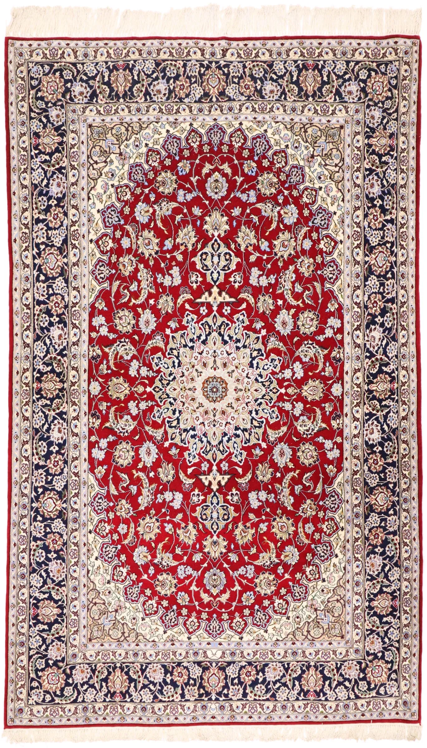 Isfahan Seidenkette 254 x 154 cm