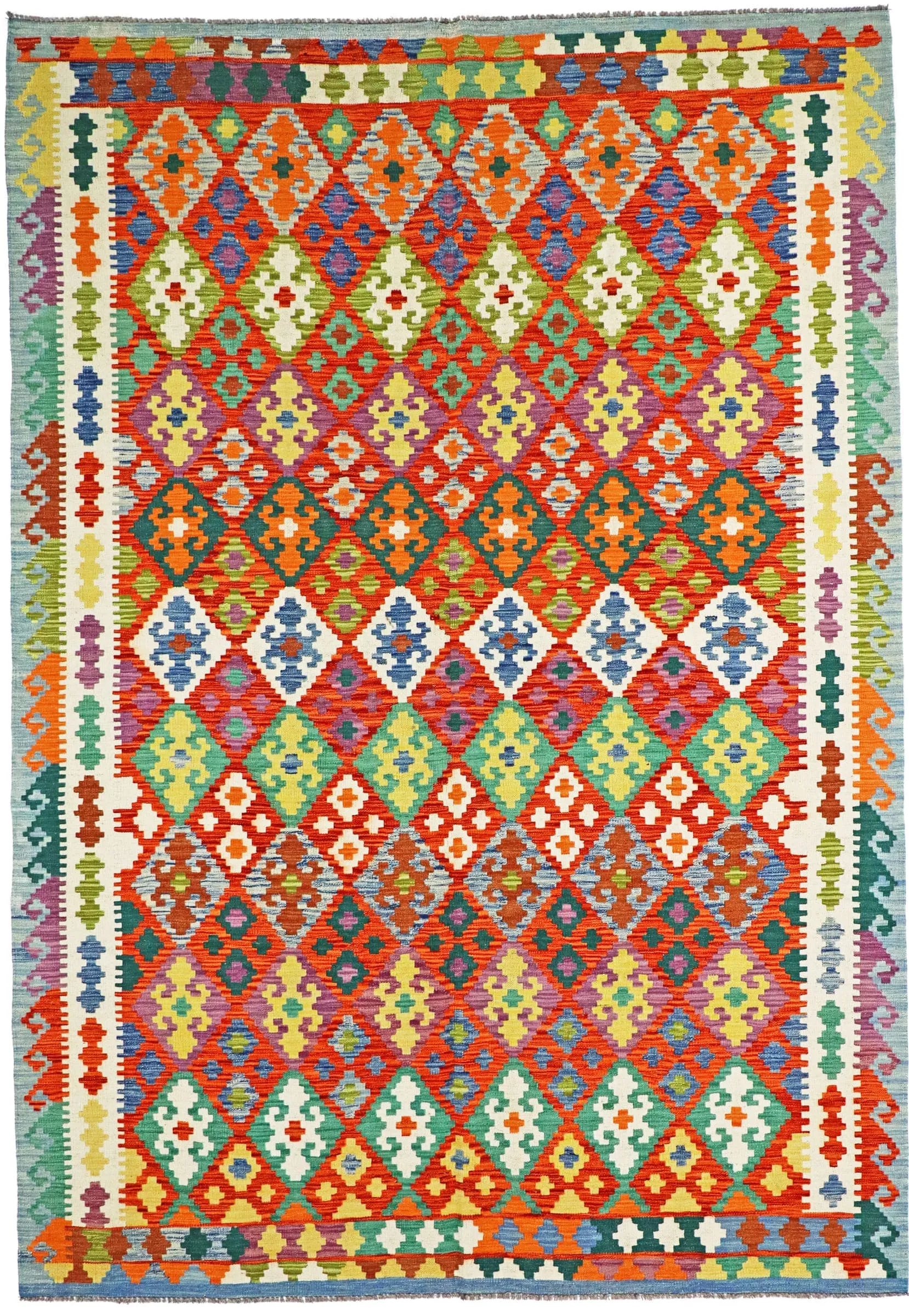 Kelim Afghan Old Tradition 298 x 209 cm 