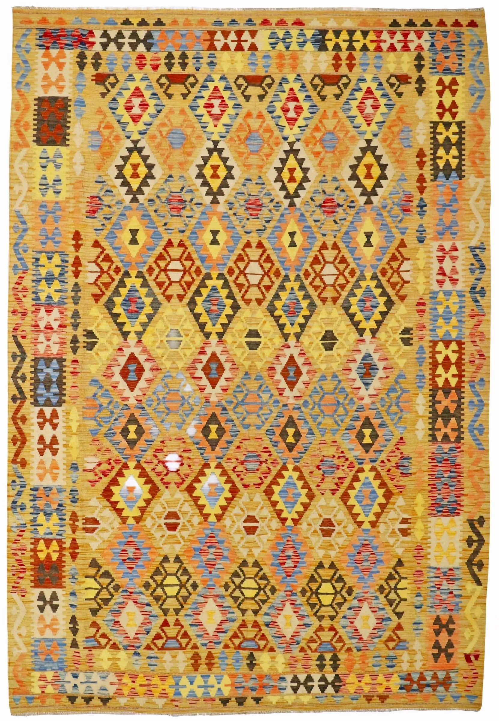 Kelim Afghan Old Tradition 301 x 207 cm 