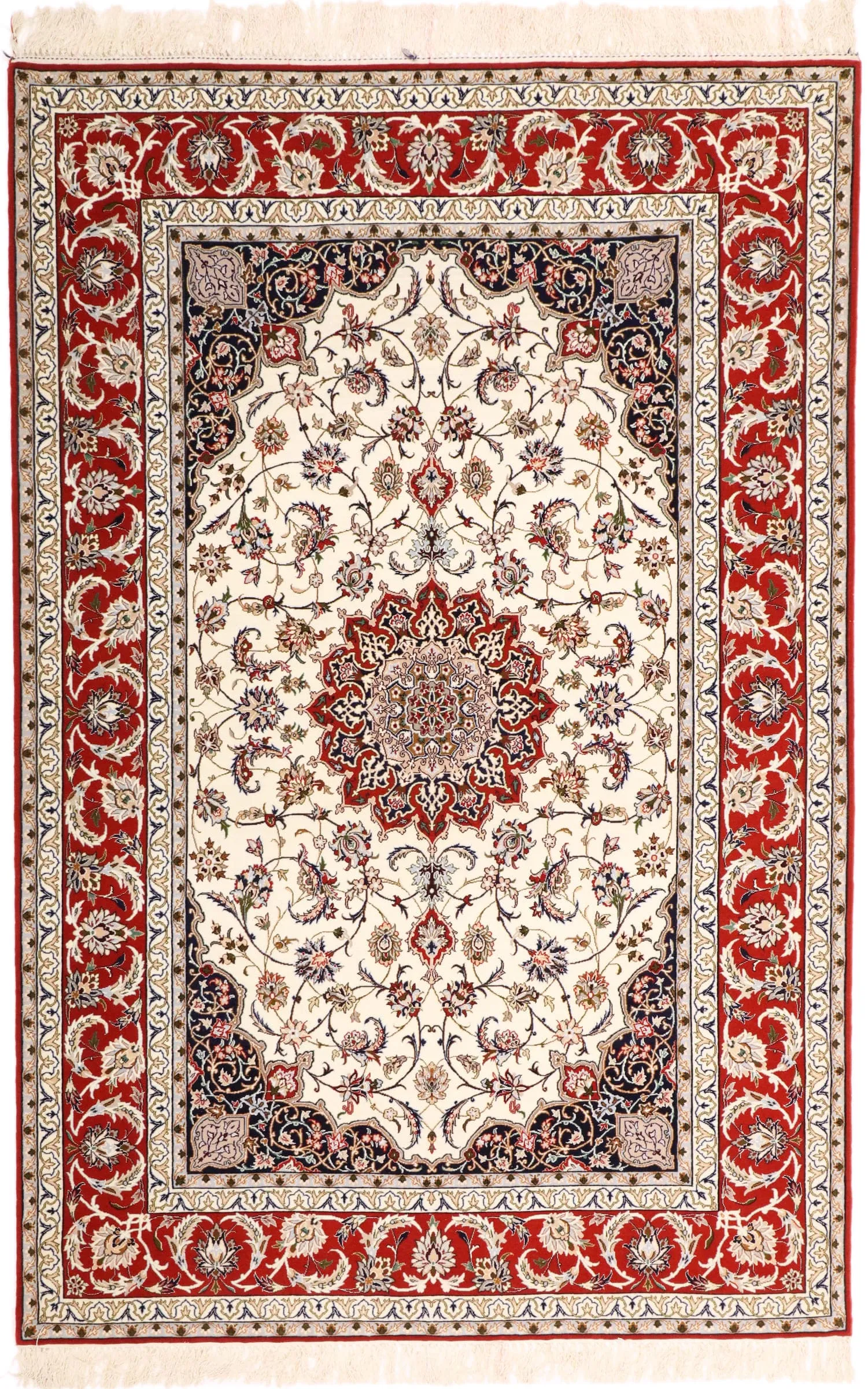 Isfahan Seidenkette 243 x 161 cm   