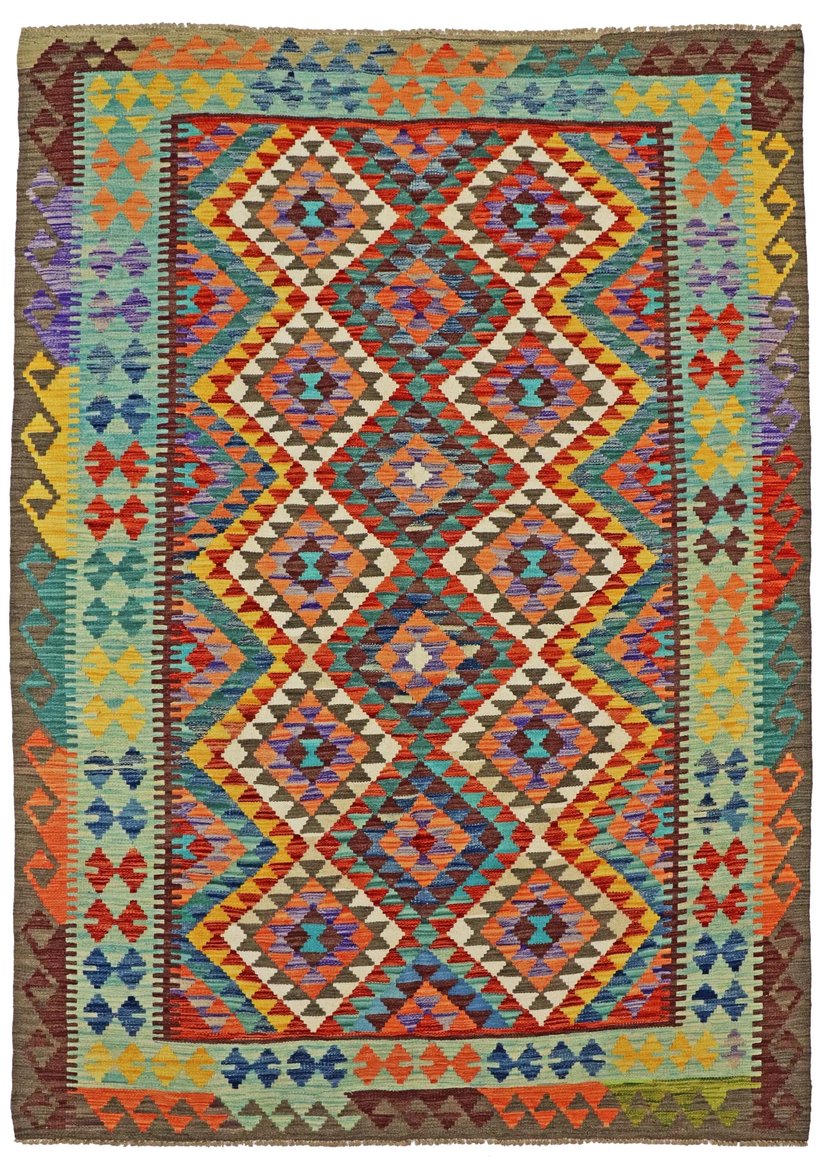 Kelim Afghan Hindukusch 243 x 177 cm    