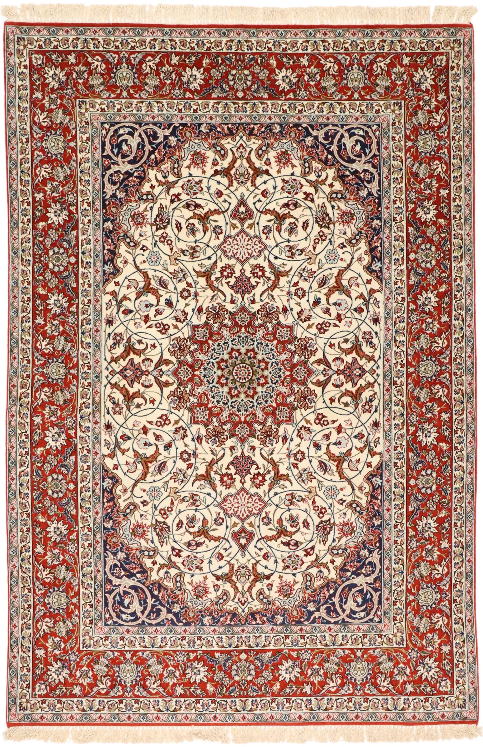 Isfahan Seidenkette 232 x 155 cm     