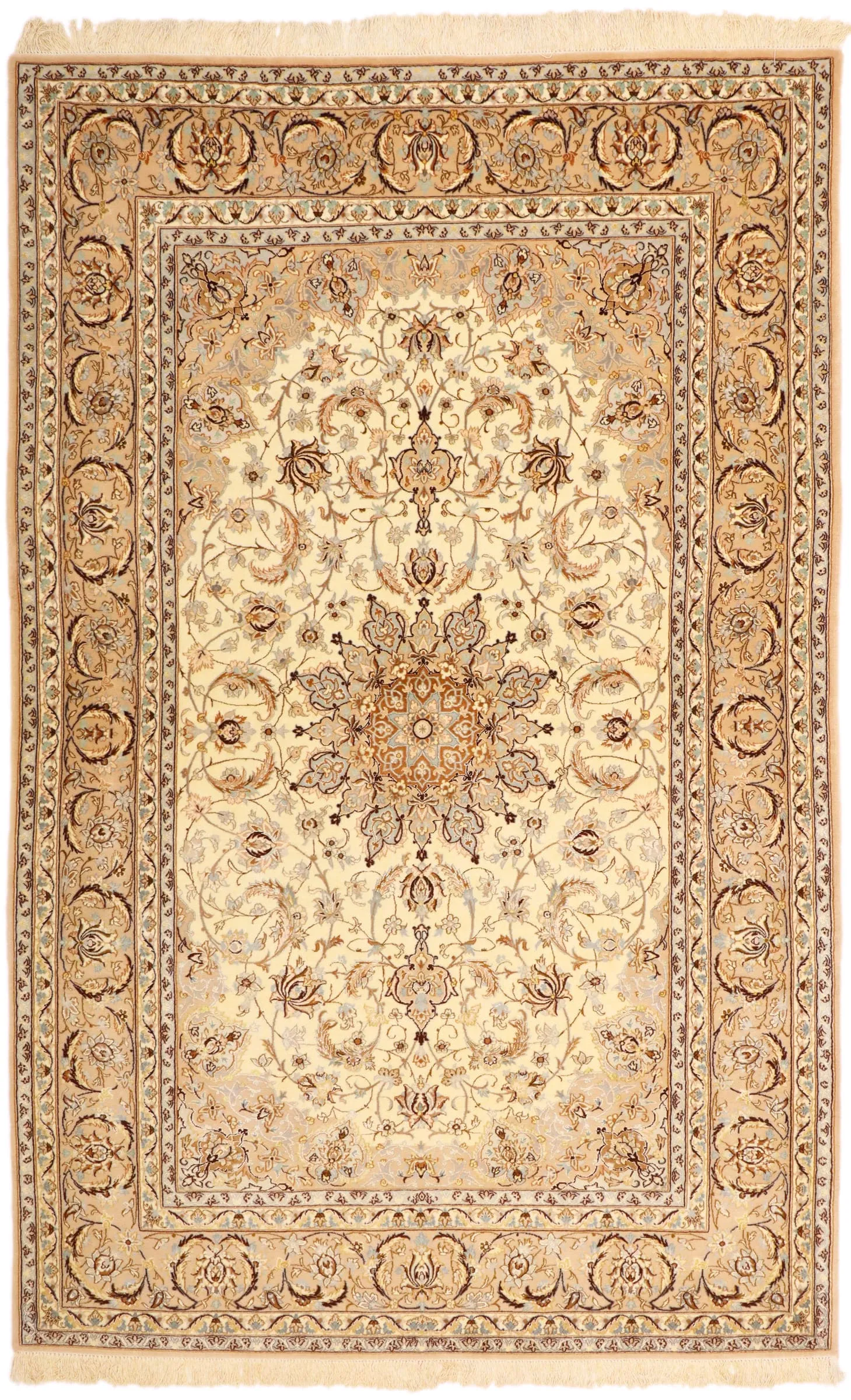 Isfahan Seidenkette 240 x 155 cm     