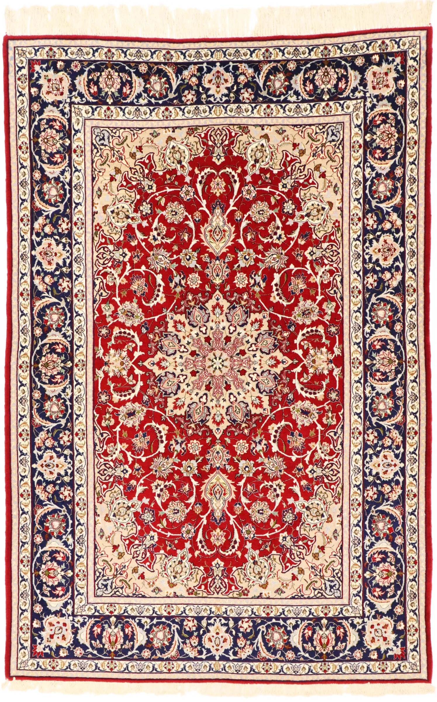 Isfahan Seidenkette 241 x 160 cm   