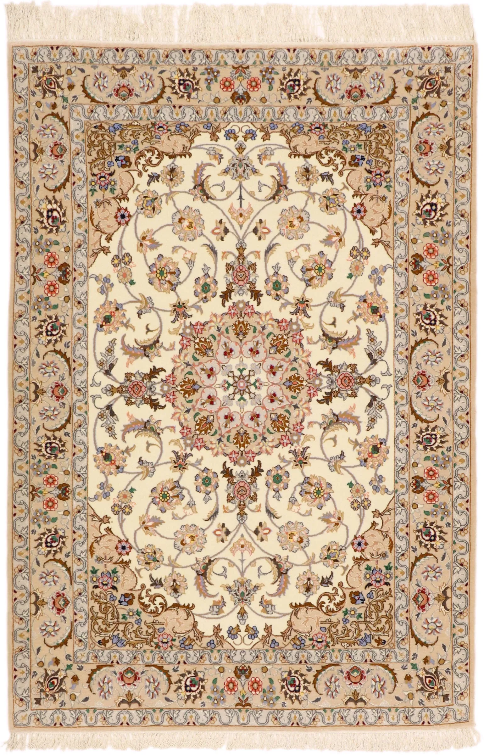 Isfahan Seidenkette 167 x 113 cm     