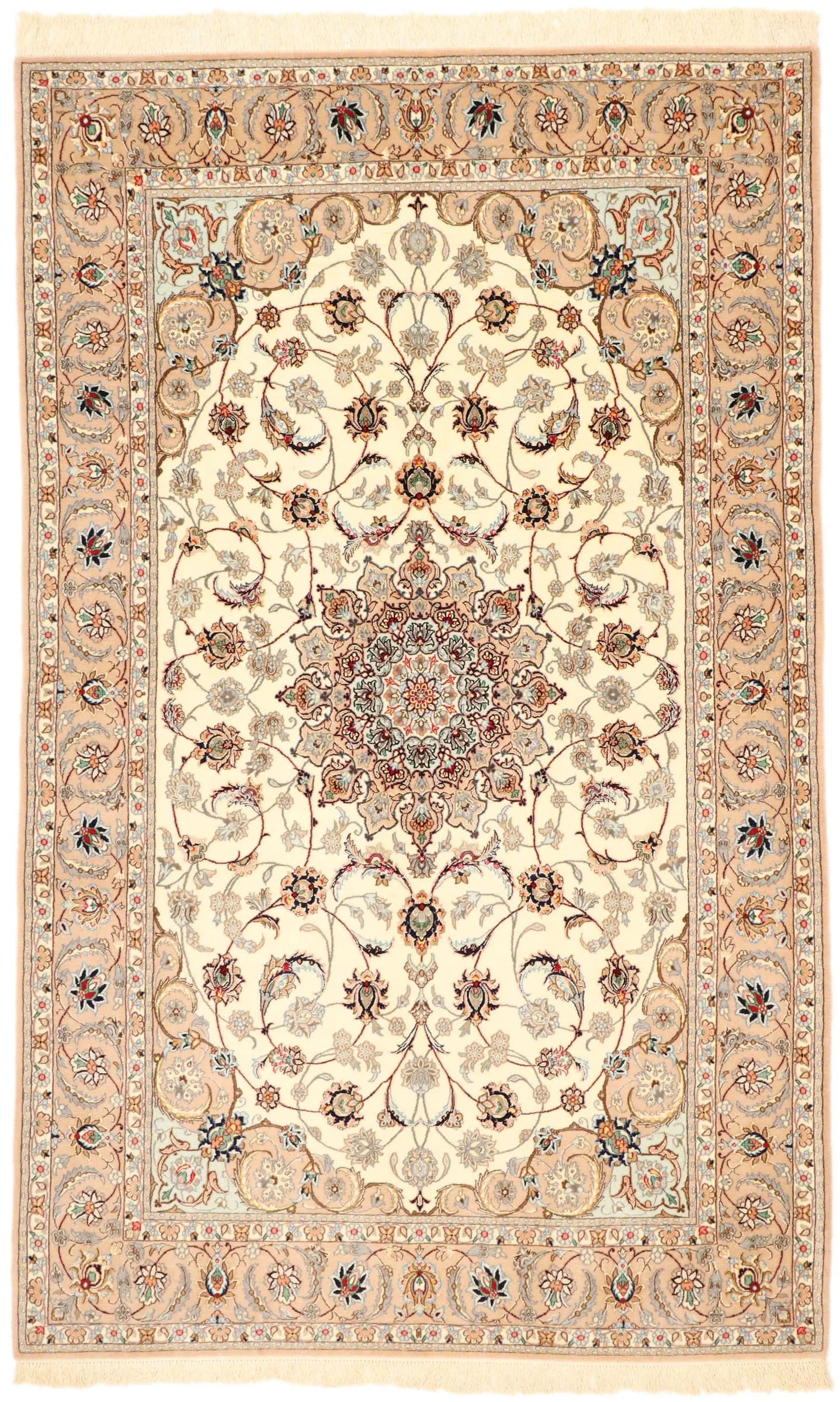 Isfahan Seidenkette 235 x 148 cm   