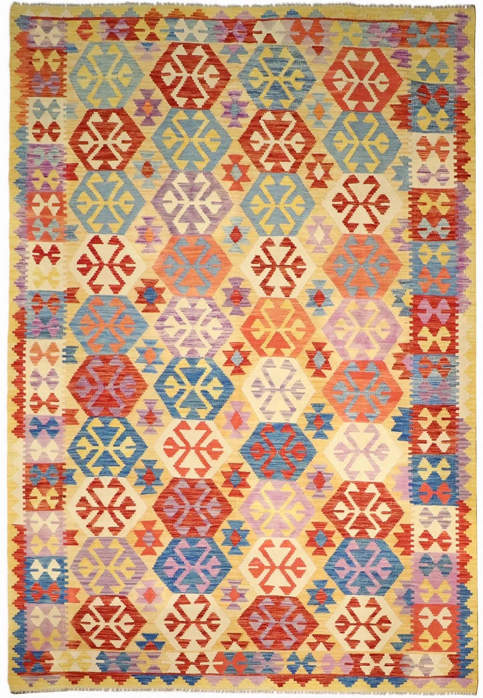 Kelim Afghan Old Tradition 293 x 209 cm 