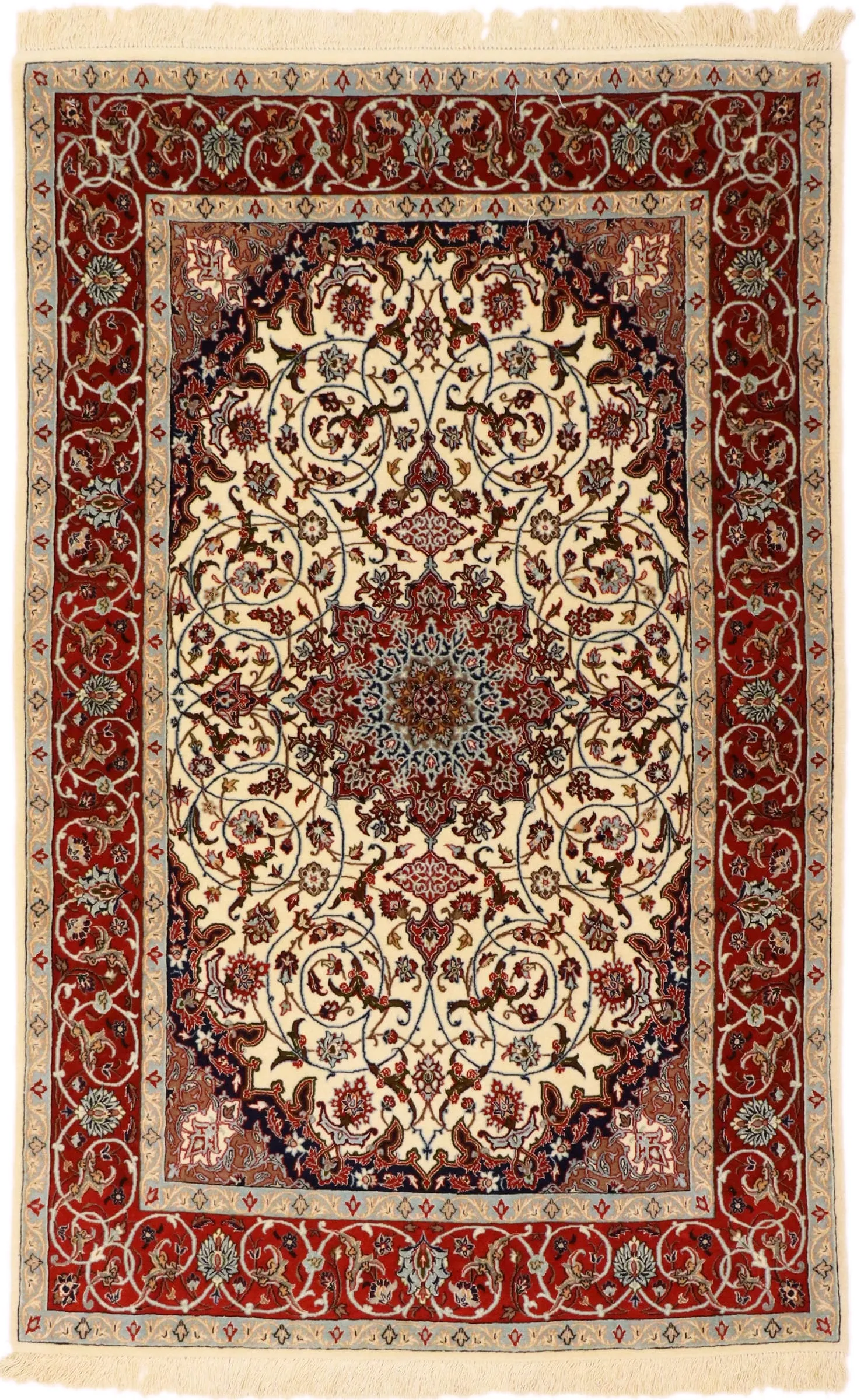 Isfahan Seidenkette 168 x 108 cm    