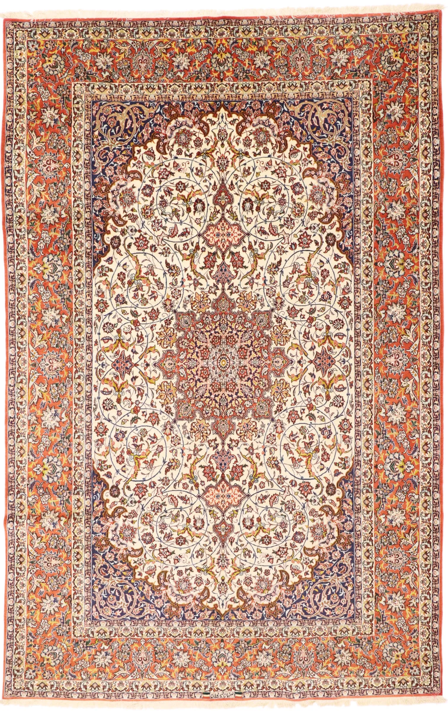 Isfahan Seidenkette 315 x 200 cm  
