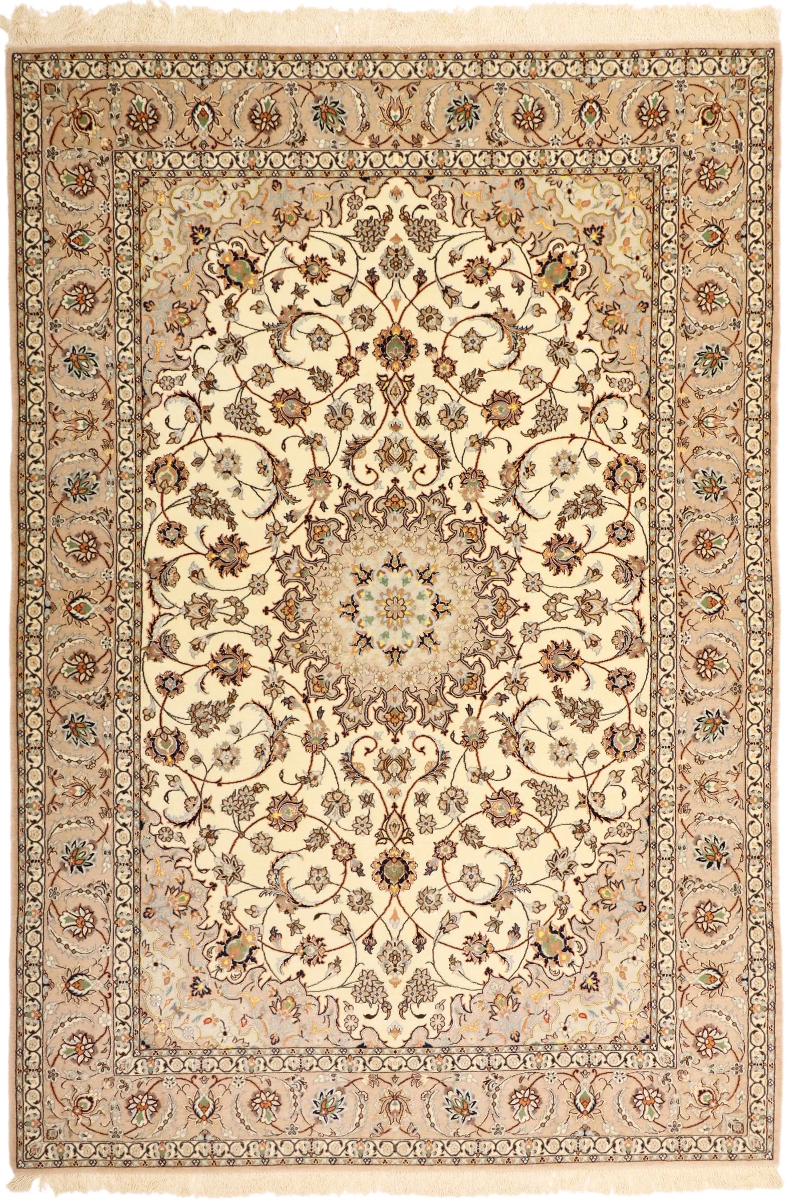 Isfahan Seidenkette 226 x 155 cm