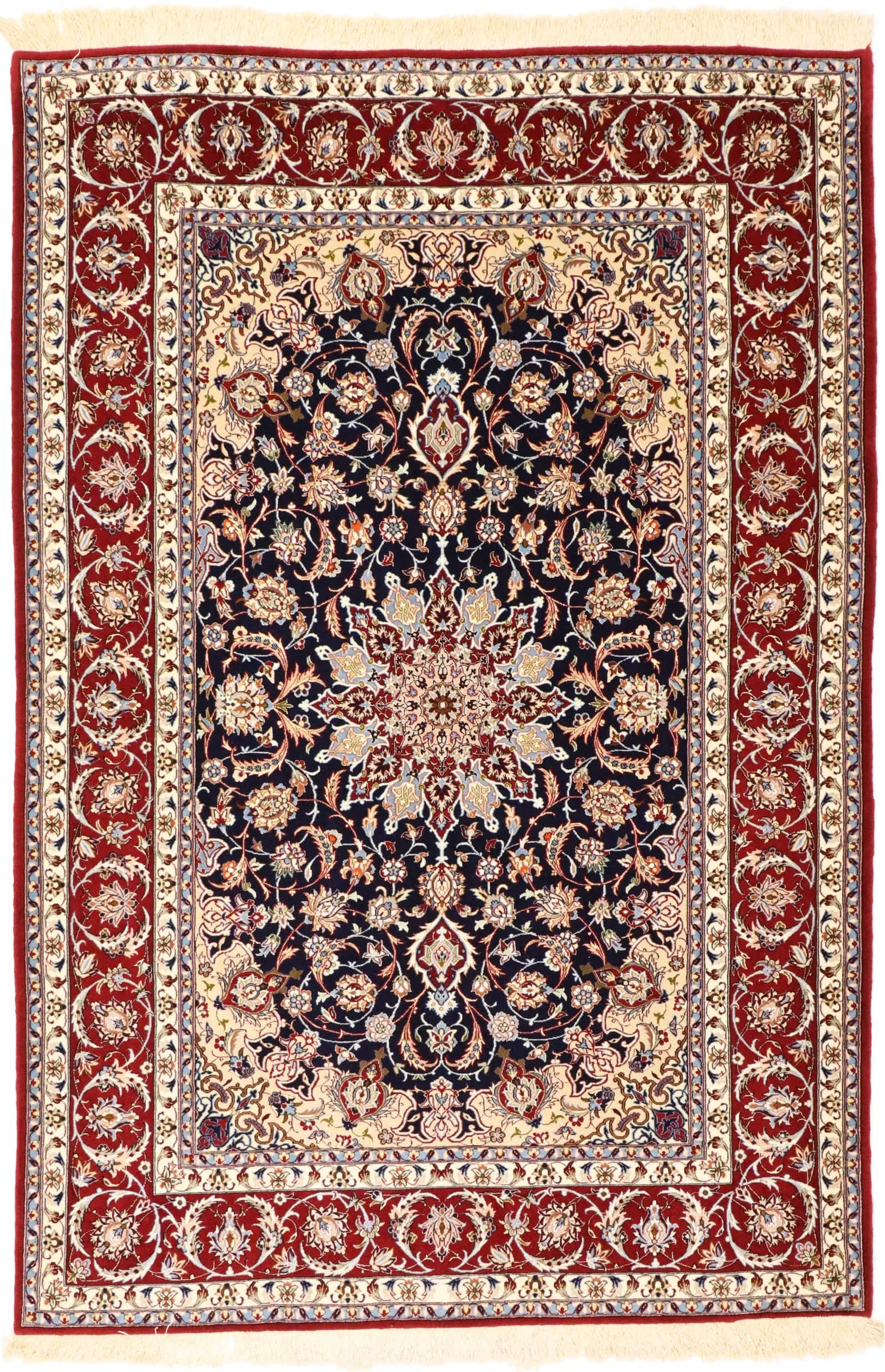 Isfahan Seidenkette 230 x 156 cm  