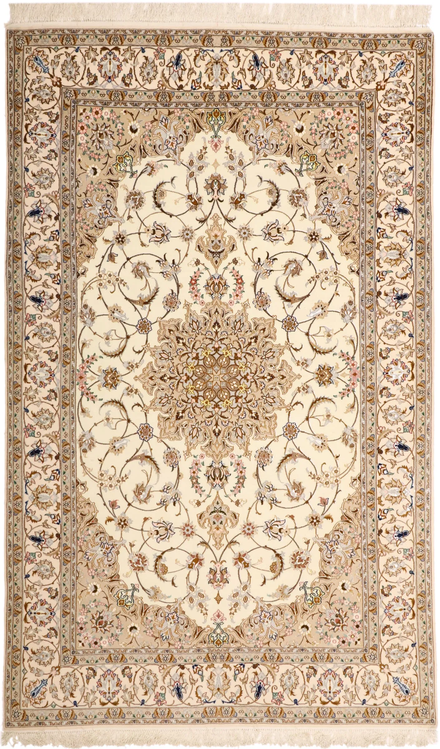 Isfahan Seidenkette 254 x 155 cm   