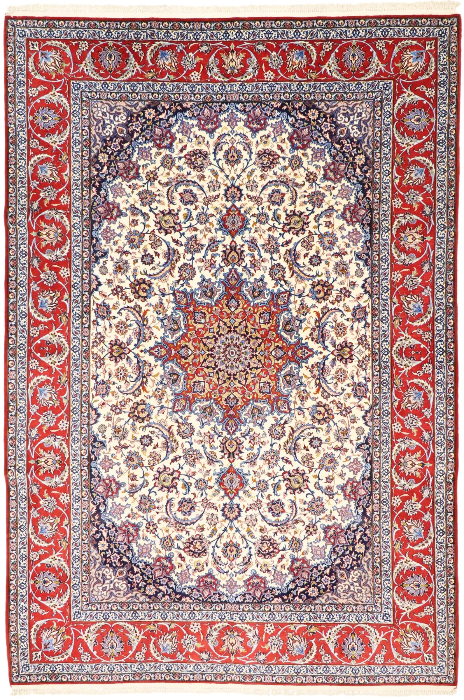 Isfahan Seidenkette 306 x 200 cm  