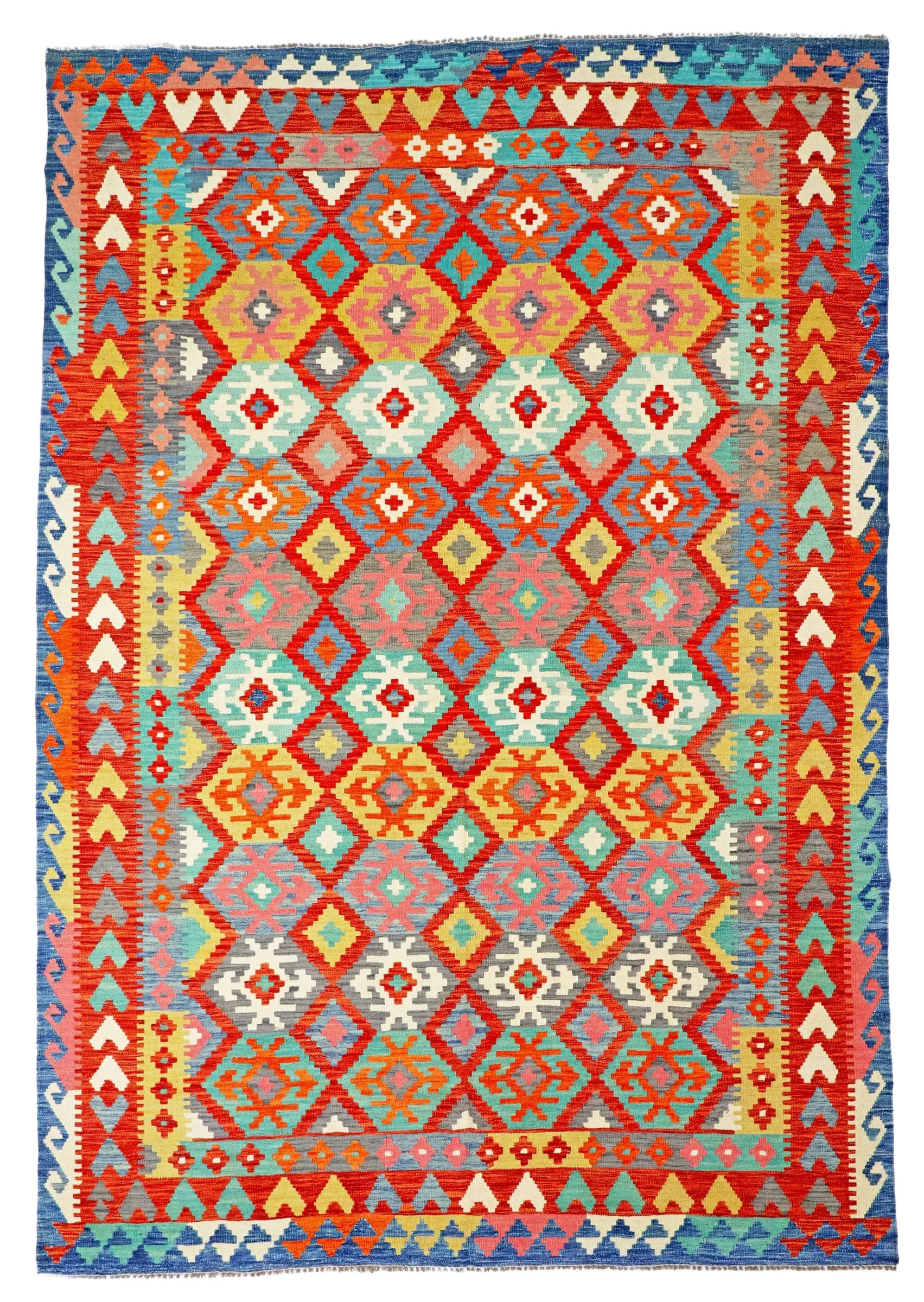 Kelim Afghan Old Tradition 302 x 210 cm 