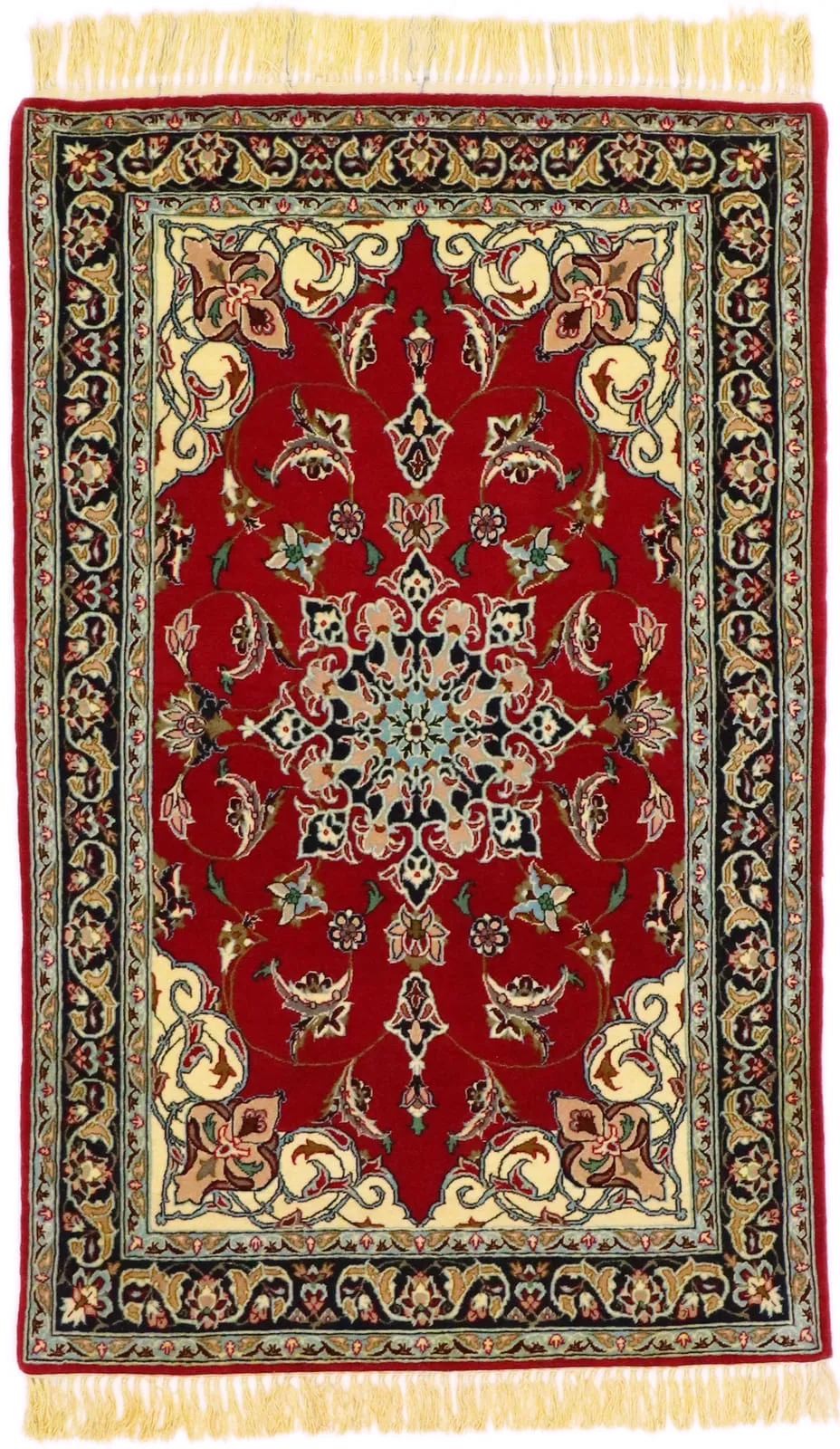 Isfahan Seidenkette 115 x 73 cm    