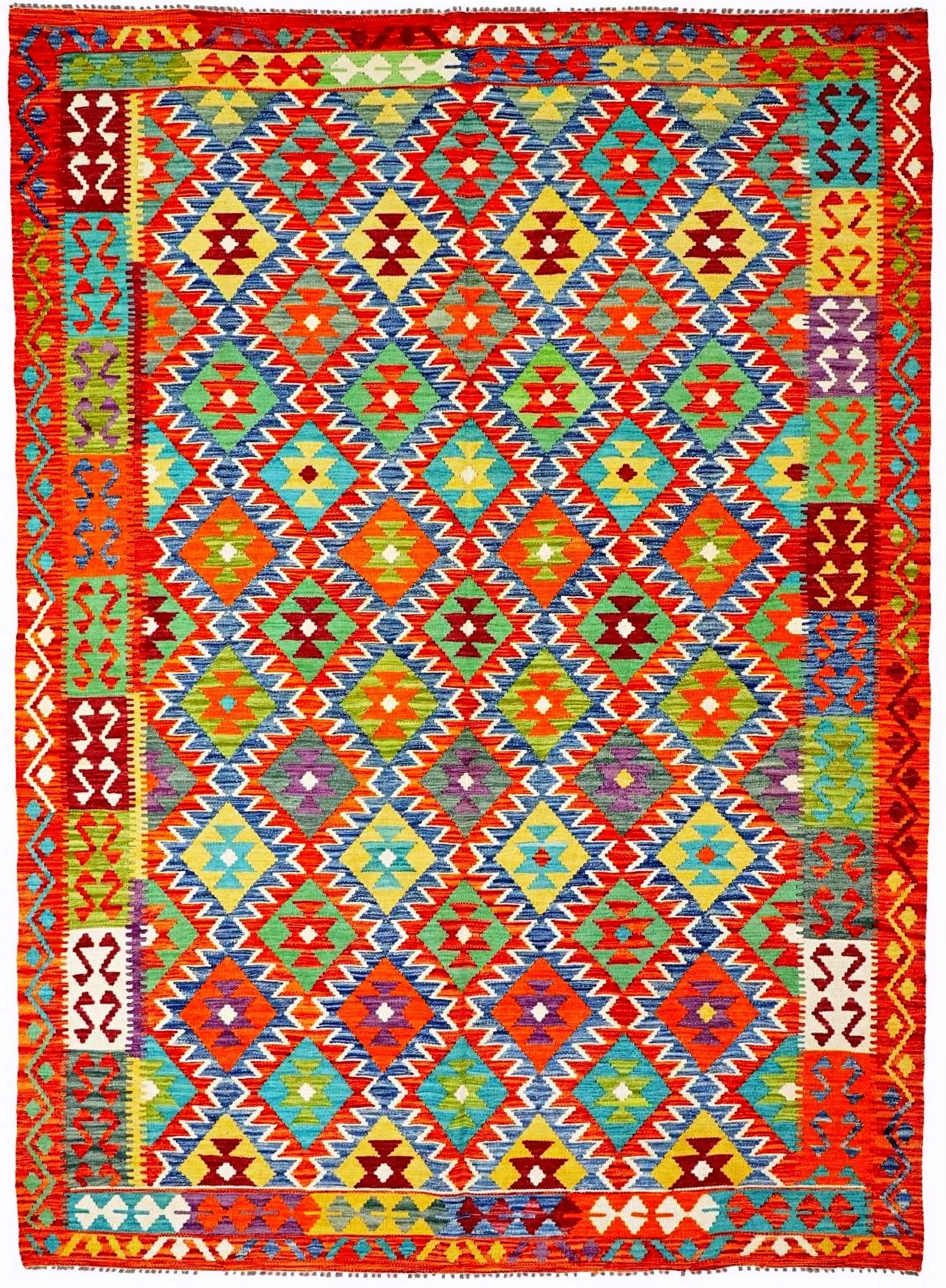 Kelim Afghan Old Tradition 290 x 210 cm 