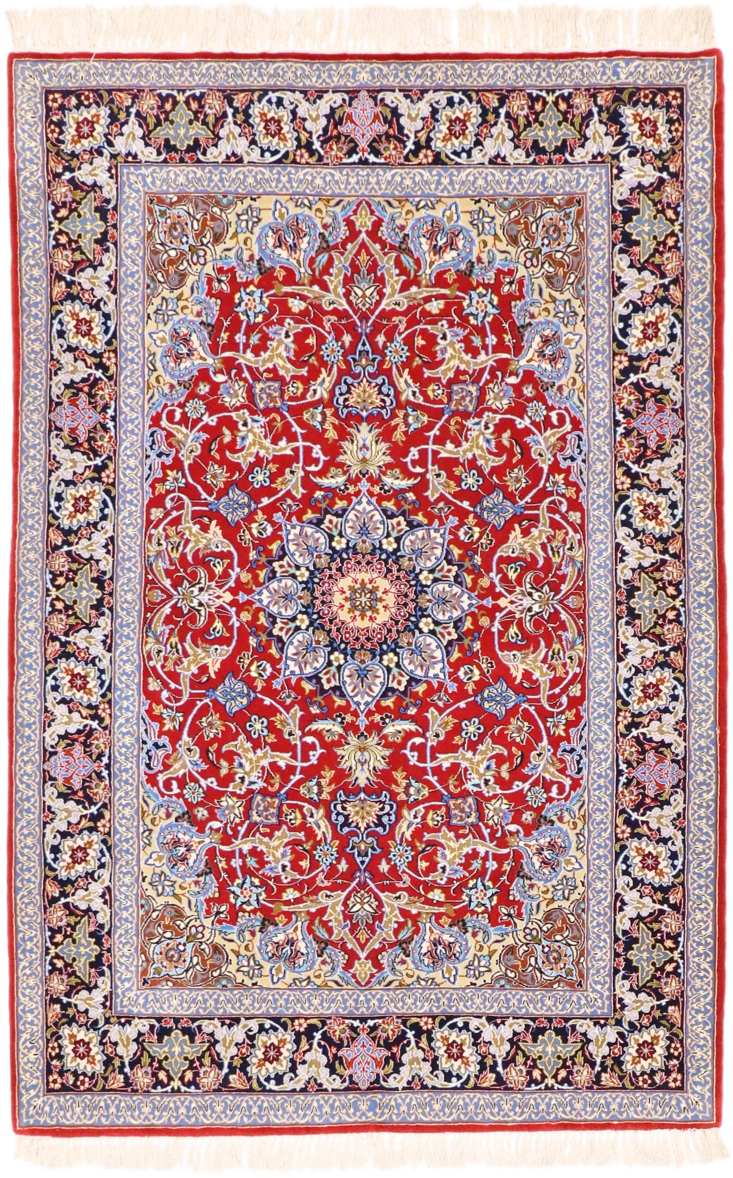 Isfahan Seidenkette 156 x 111 cm        