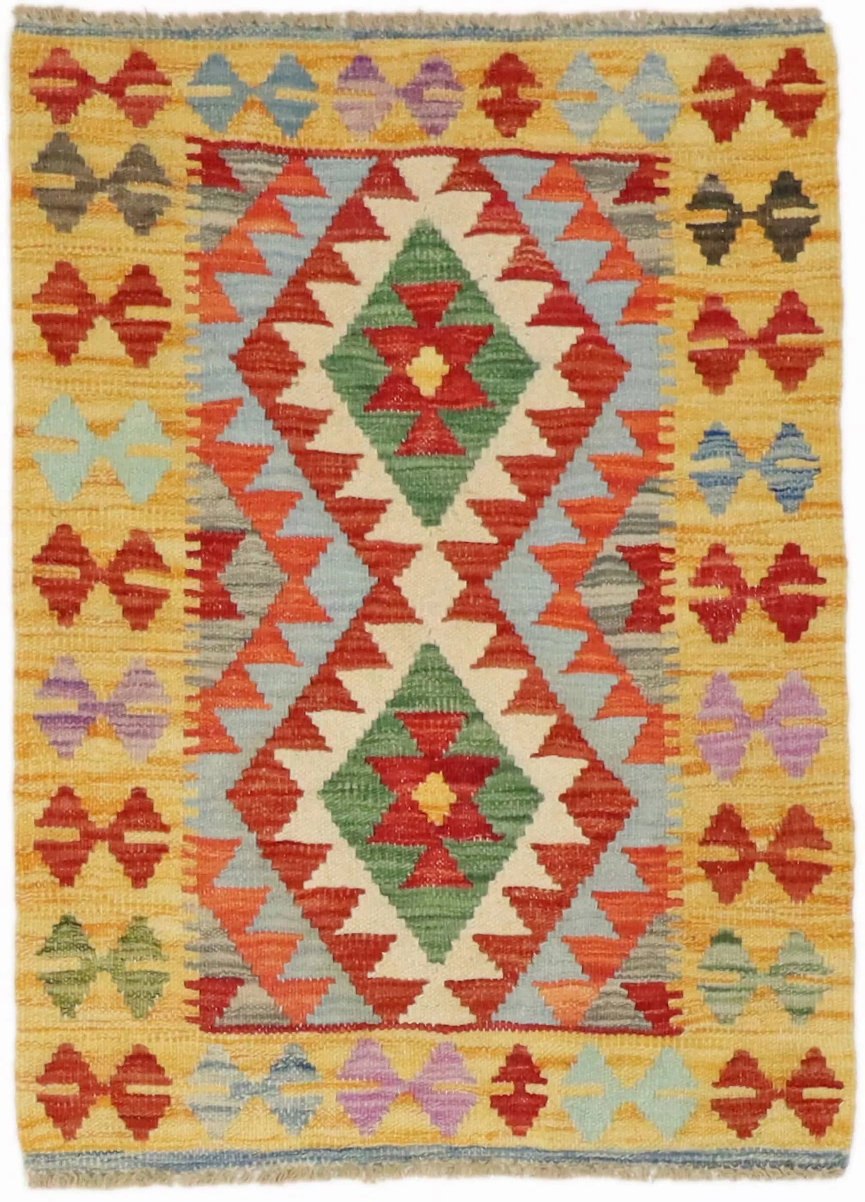 Kelim Afghan Old Tradition 90 x 65 cm          