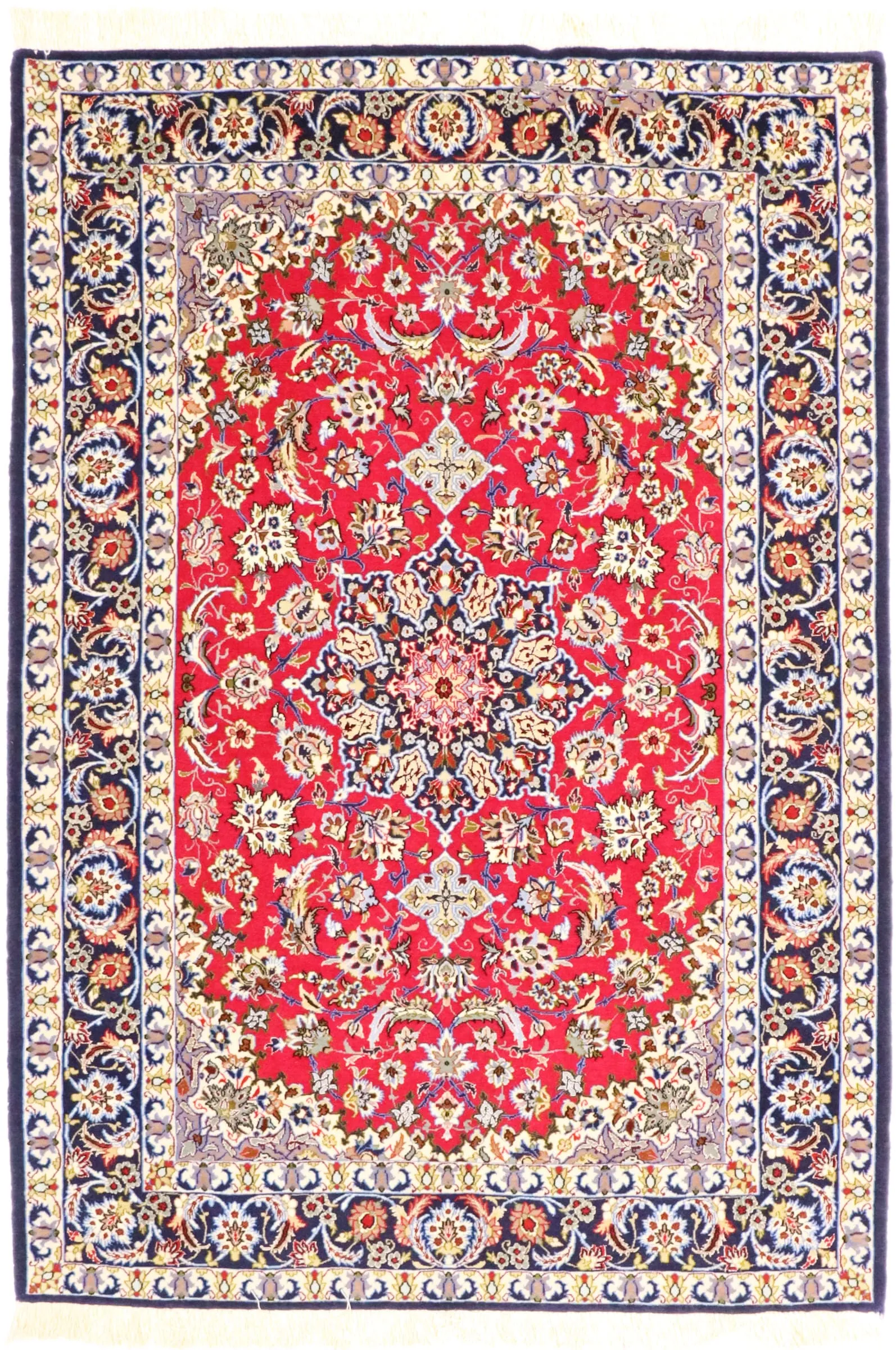 Isfahan Seidenkette 162 x 112 cm     