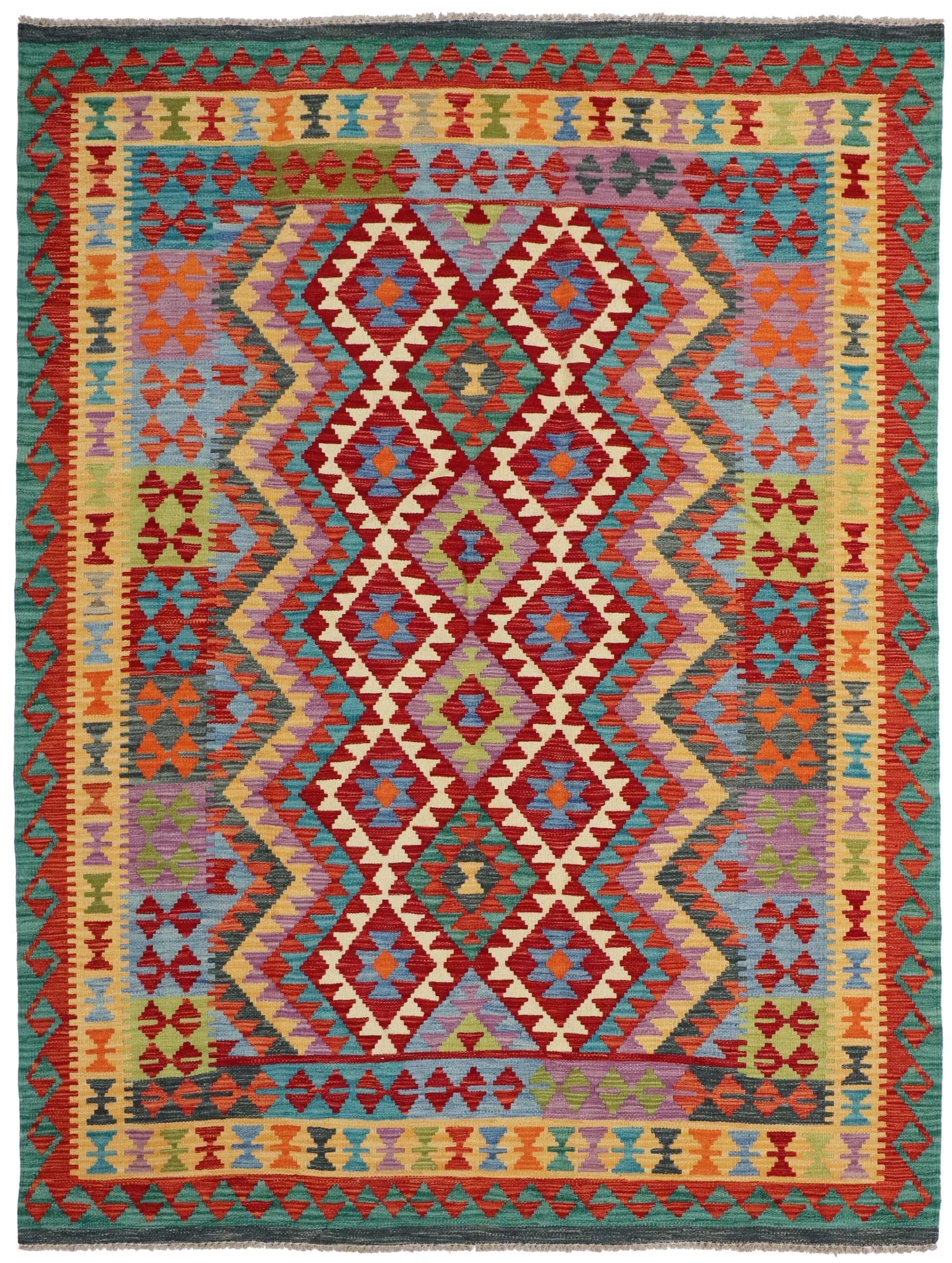 Kelim Afghan Hindukusch 199 x 152 cm  