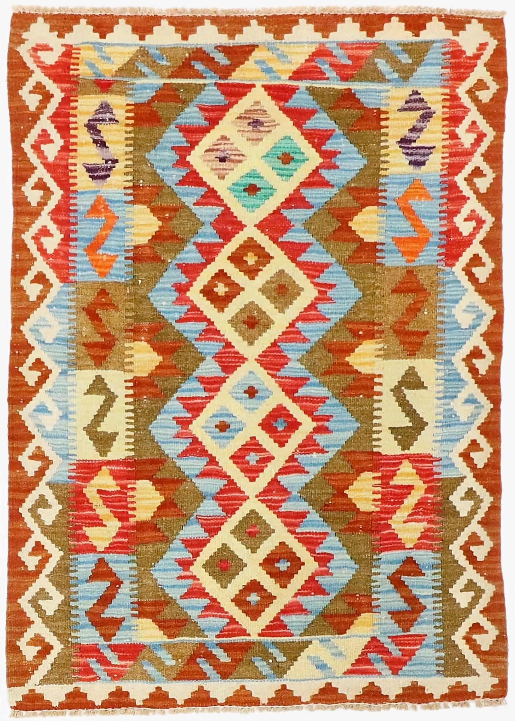 Kelim Afghan Old Tradition 118 x 80 cm    