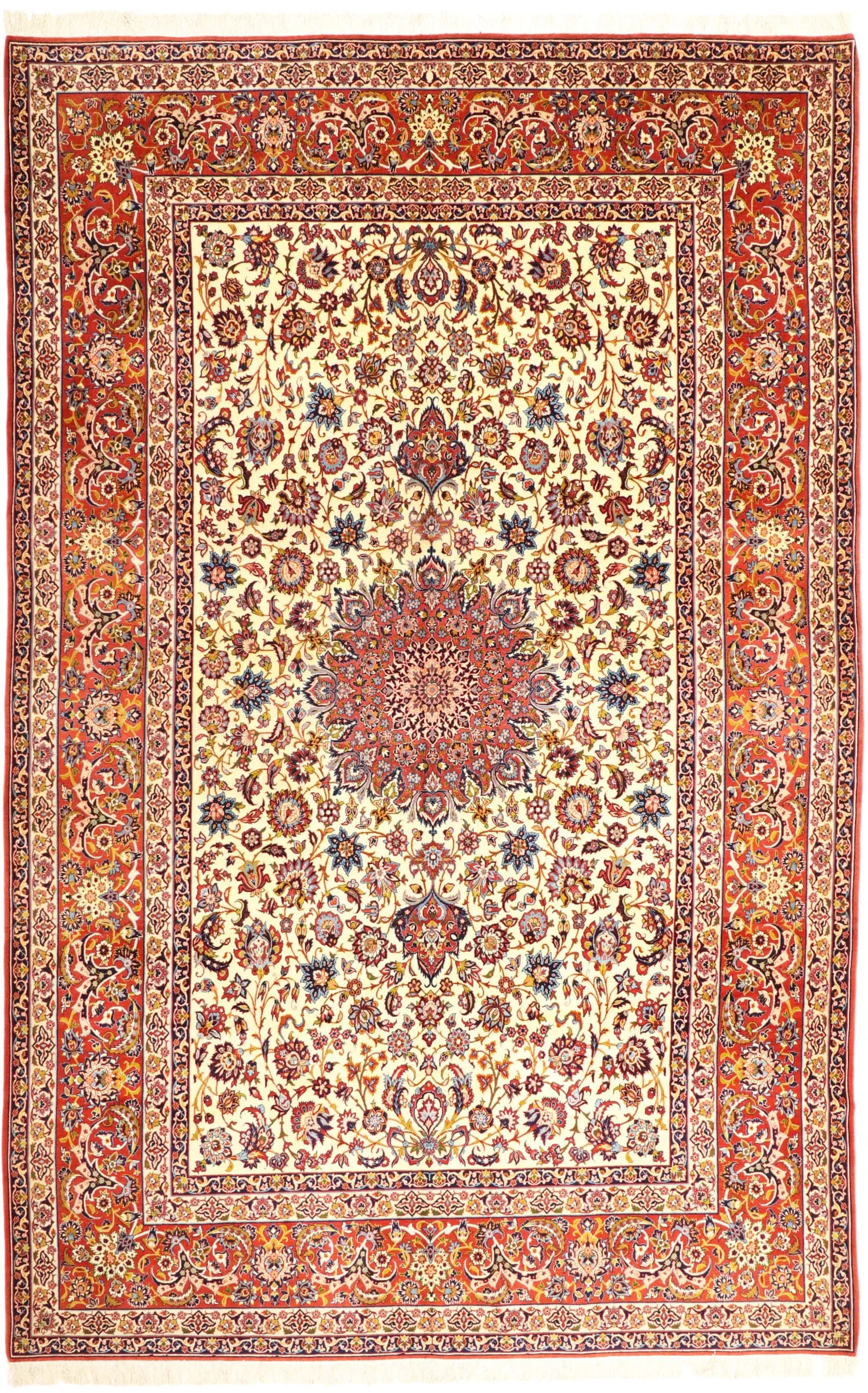 Isfahan Seidenkette 340 x 220 cm 