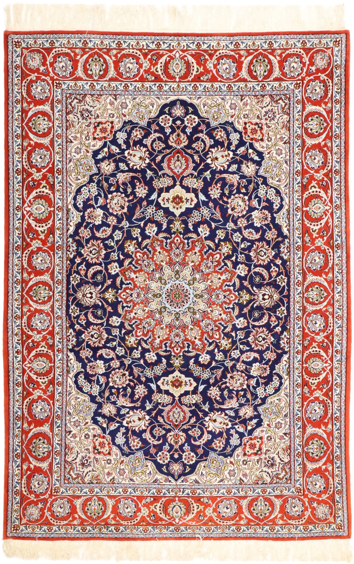 Isfahan Seidenkette 230 x 159 cm  