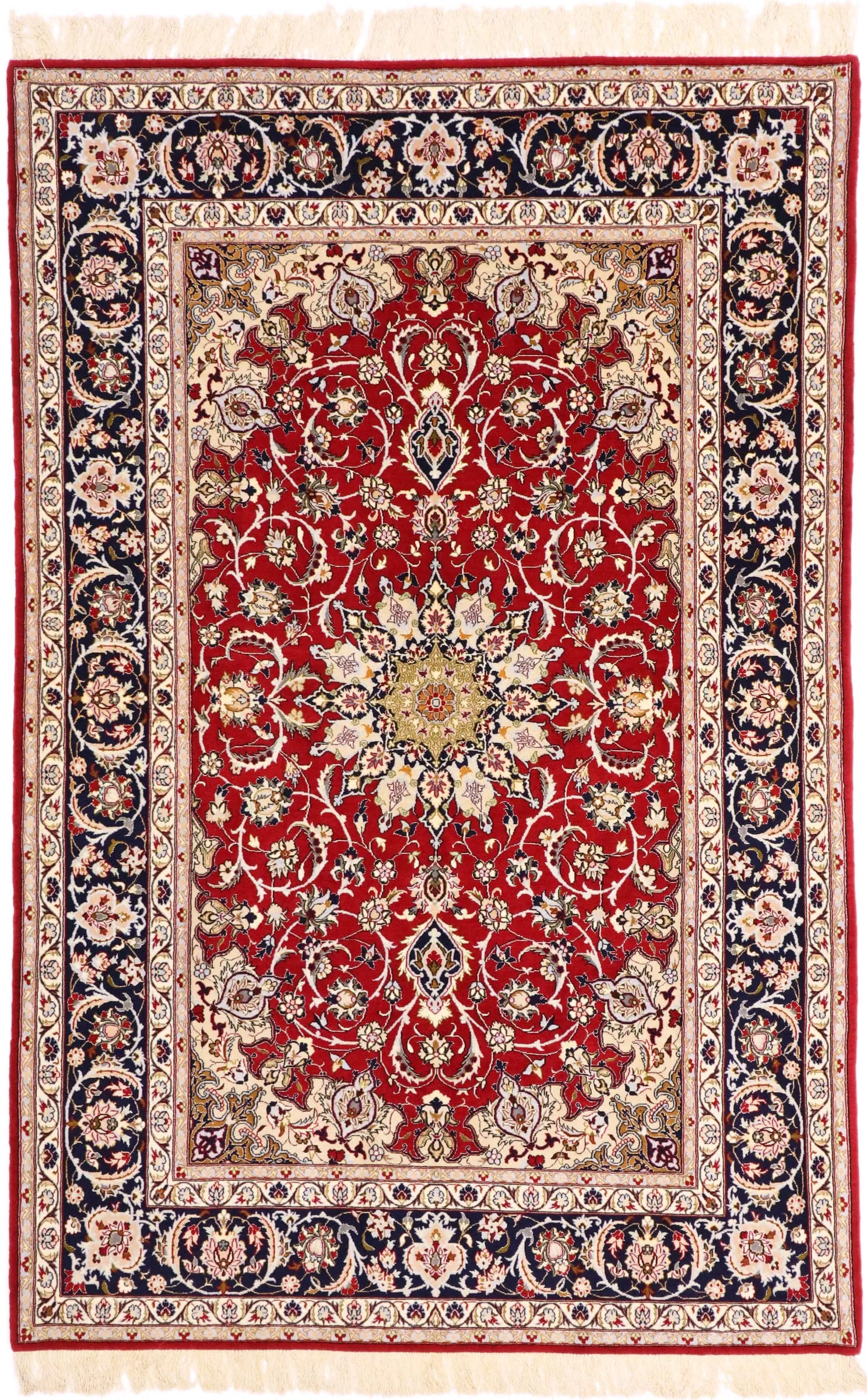 Isfahan Seidenkette 243 x 160 cm    