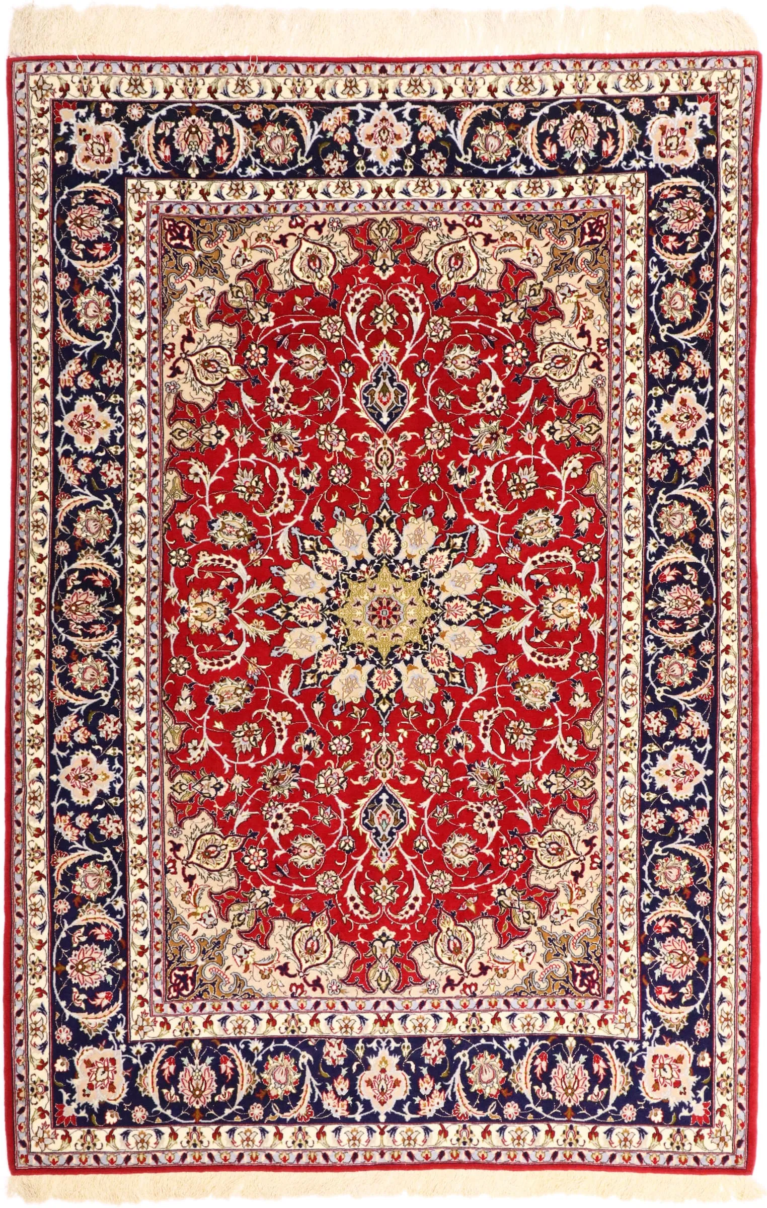 Isfahan Seidenkette 240 x 166 cm     