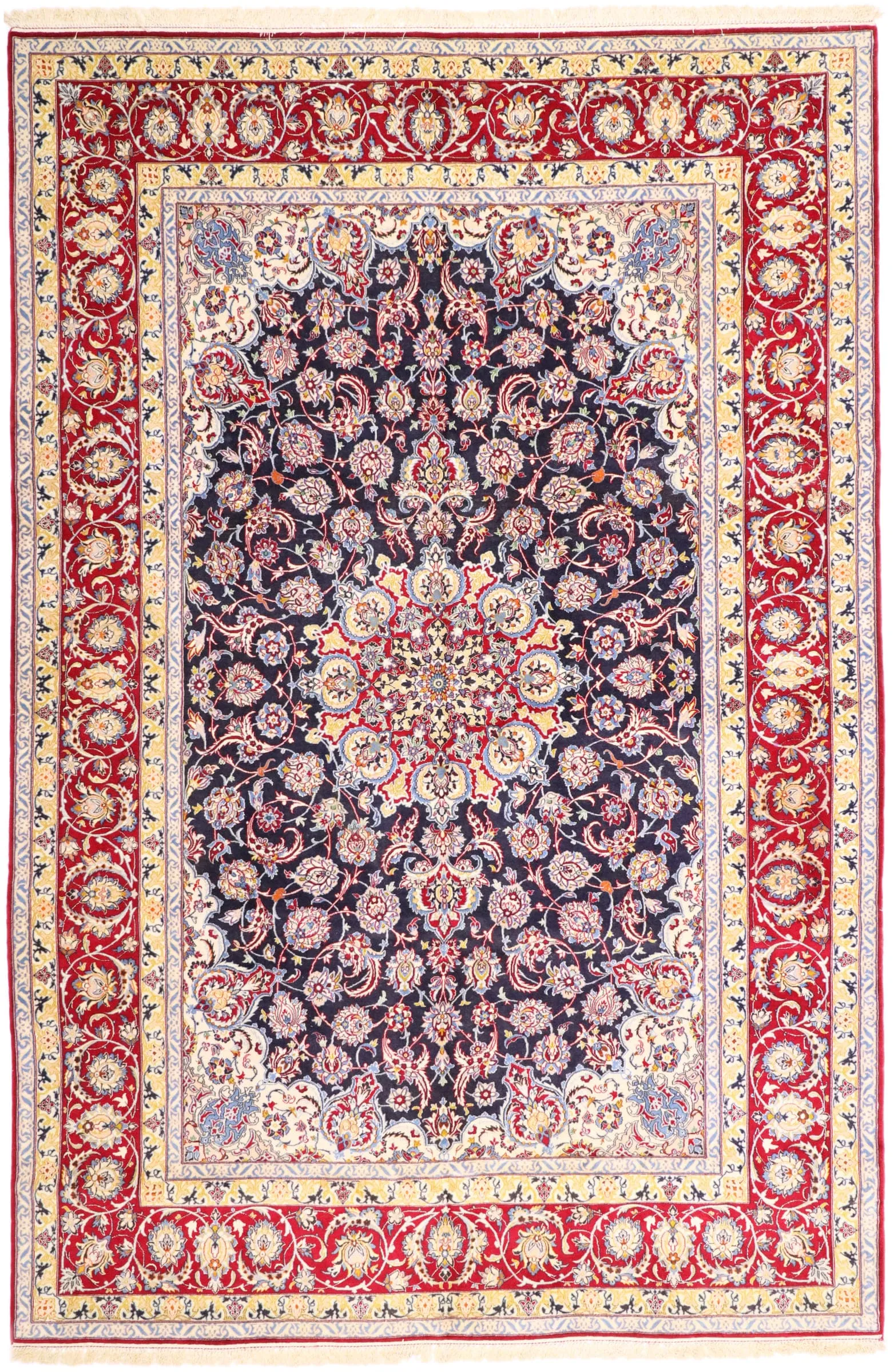 Isfahan Seidenkette 316 x 208 cm  