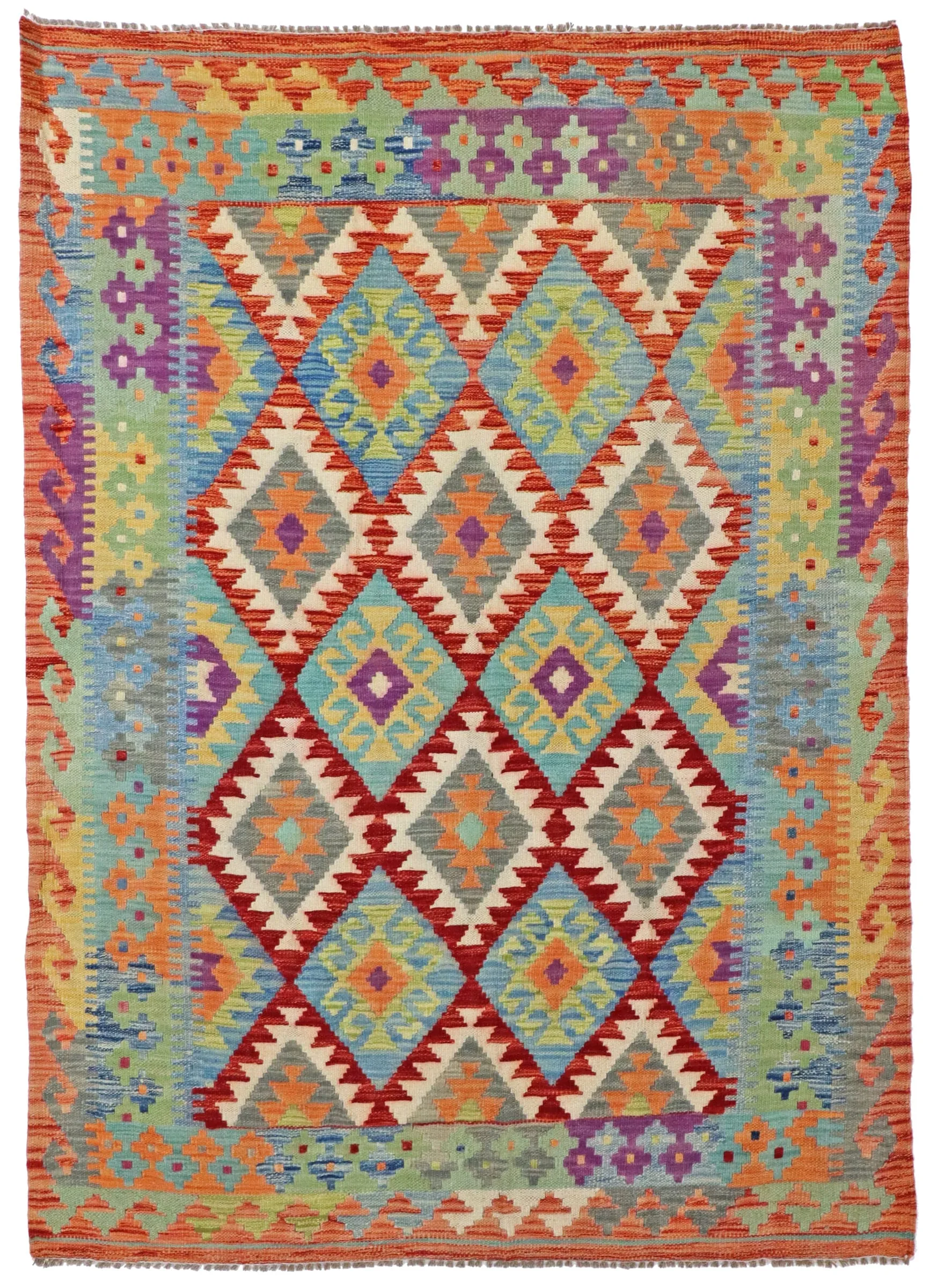 Kelim Afghan Old Tradition 181 x 131 cm   